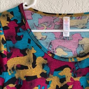 Lularoe Classic Tee XS with Dachshunds